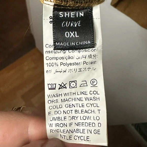 SHEIN Corduroy Overall Mini Dress – Perfect for Layering - Picture 9 of 9